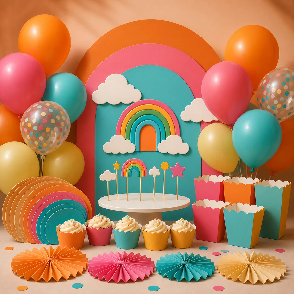 Kit Decoração Festa Infantil — 12 Itens