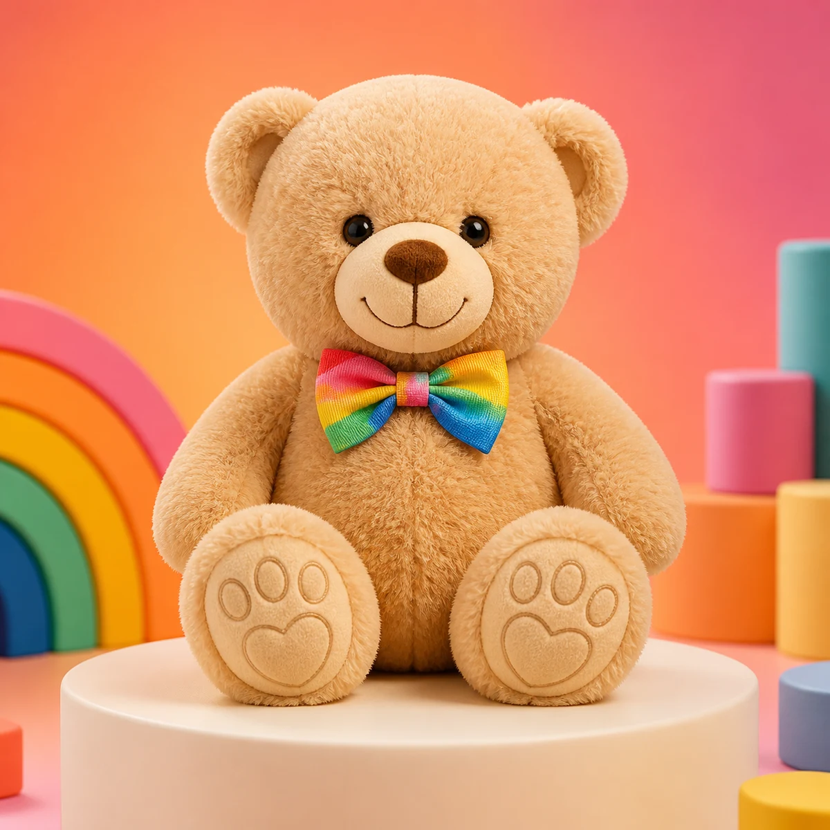 Ursinho de Pelúcia Macio — 30 cm